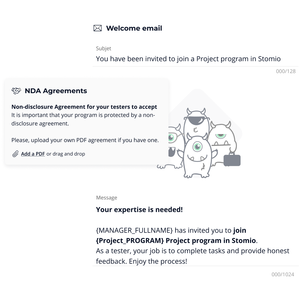 Stomio - Custom onboarding